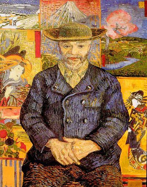 Portrait of Pere Tanguy, Vincent Van Gogh